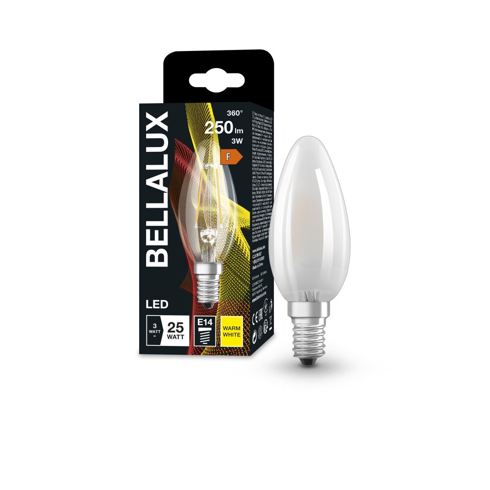 BELLALUX® LED E14 2,5 Watt 2700 Kelvin 250 Lumen main product photo