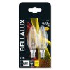 BELLALUX® 2er Set LED E14 4 Watt 2700 Kelvin 470 Lumen