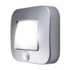 LEDVANCE NIGHTLUX® Nachtlicht Silber, 1-flammig, Bewegungsmelder
