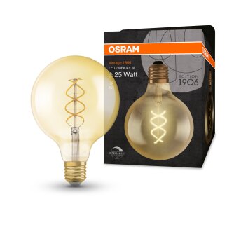OSRAM Vintage 1906® LED E27 4 Watt 2000 Kelvin 300 Lumen