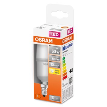OSRAM LED STAR E14 8 Watt 2700 Kelvin 806 Lumen OSRAM LED STAR E14 8 Watt 2700 Kelvin 806 Lumen