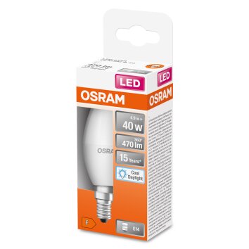OSRAM LED STAR E14 4,9 Watt 6500 Kelvin 470 Lumen OSRAM LED STAR E14 4,9 Watt 6500 Kelvin 470 Lumen