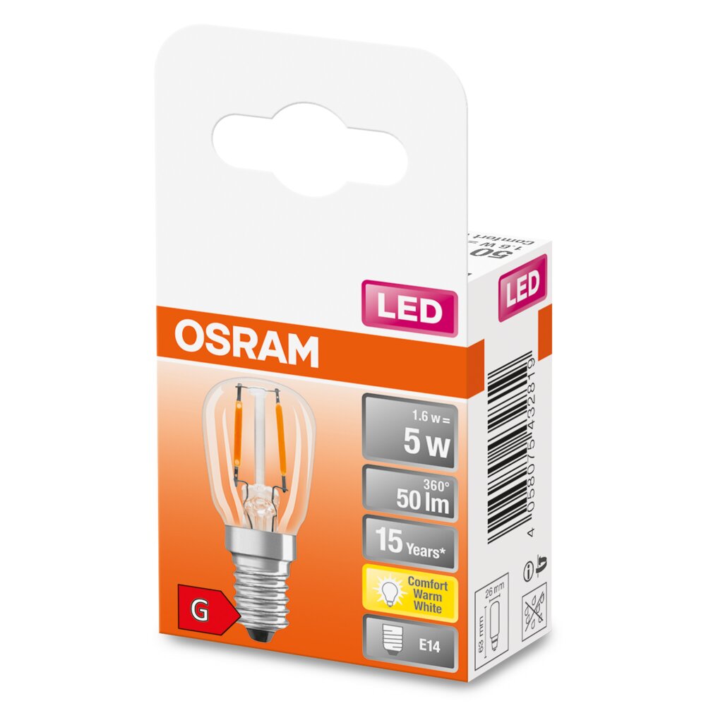 snap Precies plek OSRAM LED SPECIAL E14 1,6 Watt 2400 Kelvin 50 Lumen 4058075432819 |  lampe-shop.ch