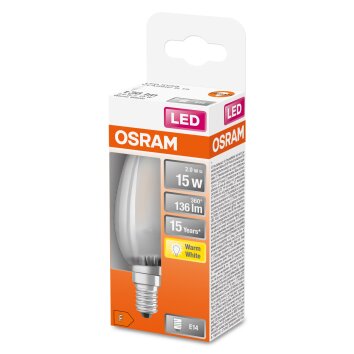 OSRAM LED Retrofit E14 1,5 Watt 2700 Kelvin 136 Lumen