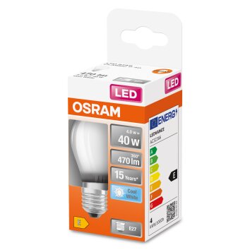 OSRAM LED Retrofit E27 4 Watt 4000 Kelvin 470 Lumen OSRAM LED Retrofit E27 4 Watt 4000 Kelvin 470 Lumen