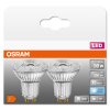 OSRAM LED STAR PAR16 2er Set GU10 4,3 Watt 4000 Kelvin 350 Lumen