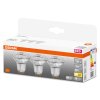 OSRAM LED STAR PAR16 3er Set GU10 4,3 Watt 2700 Kelvin 350 Lumen