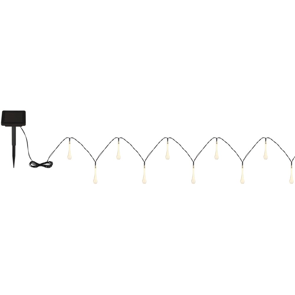 Globo SOLAR Lichterkette LED Schwarz, 20-flammig main product photo
