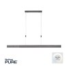 Paul Neuhaus PURE-MOTO Pendelleuchte LED Grau, 3-flammig, Fernbedienung