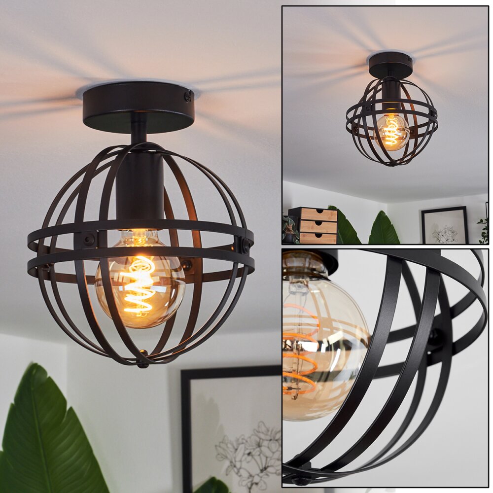 Freguesia Deckenleuchte Schwarz, 1-flammig main product photo