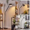 Artemide TOLOMEO Stehleuchte Chrom, Schwarz, 1-flammig