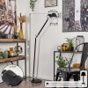 Artemide TOLOMEO Stehleuchte Chrom, Schwarz, 1-flammig