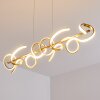 Lavaca Pendelleuchte LED Gold, 4-flammig