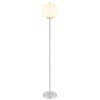 Globo BLACKY Stehleuchte Nickel-Matt, 1-flammig
