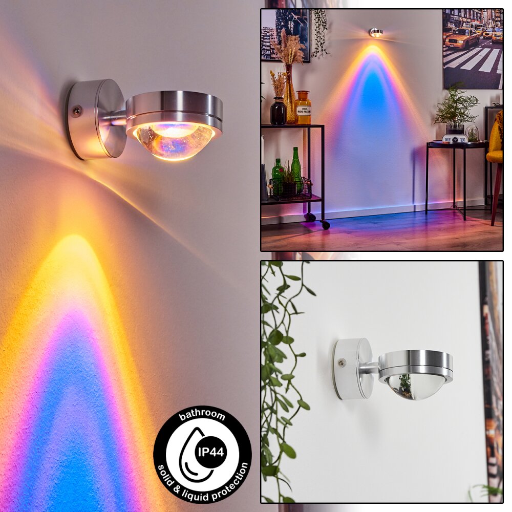 Harare Wandleuchte LED Chrom, 1-flammig main product photo