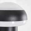 Vinara Außenwandleuchte LED Schwarz, 1-flammig, Bewegungsmelder