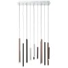 Brilliant Cembalo Pendelleuchte LED Braun, 14-flammig Brilliant Cembalo Pendelleuchte LED Braun, 14-flammig