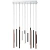 Brilliant Cembalo Pendelleuchte LED Braun, 14-flammig Brilliant Cembalo Pendelleuchte LED Braun, 14-flammig