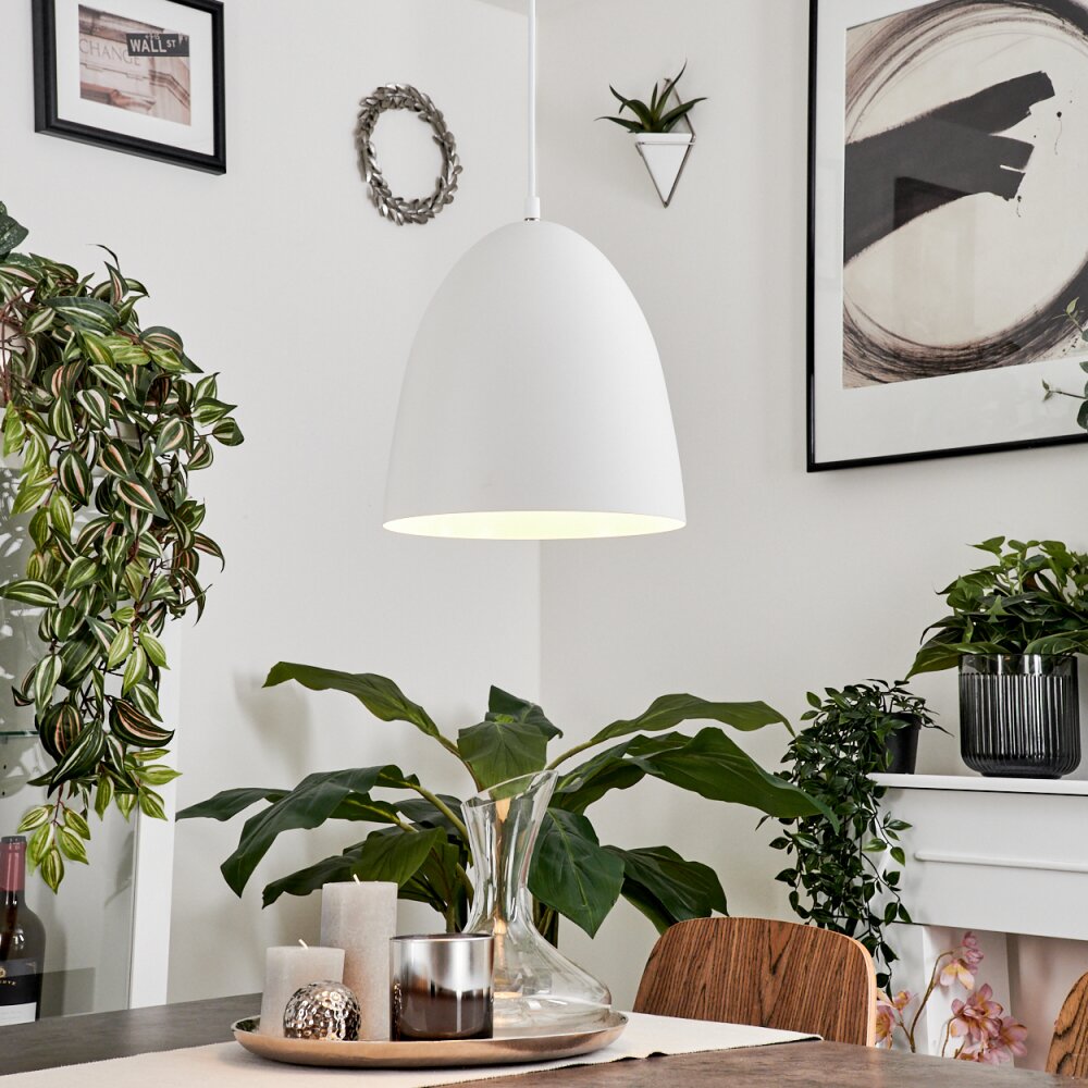 Bakou Hängeleuchte Weiß, 1-flammig main product photo