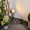 Idual Phniet Gartenstrahler LED Schwarz, 1-flammig, Fernbedienung, Farbwechsler