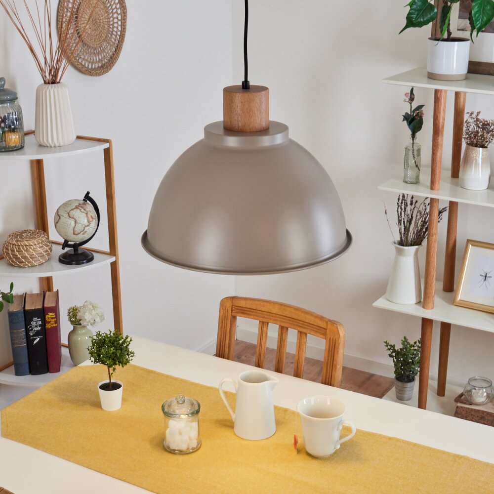 Chipou Pendelleuchte Grau, 1-flammig main product photo