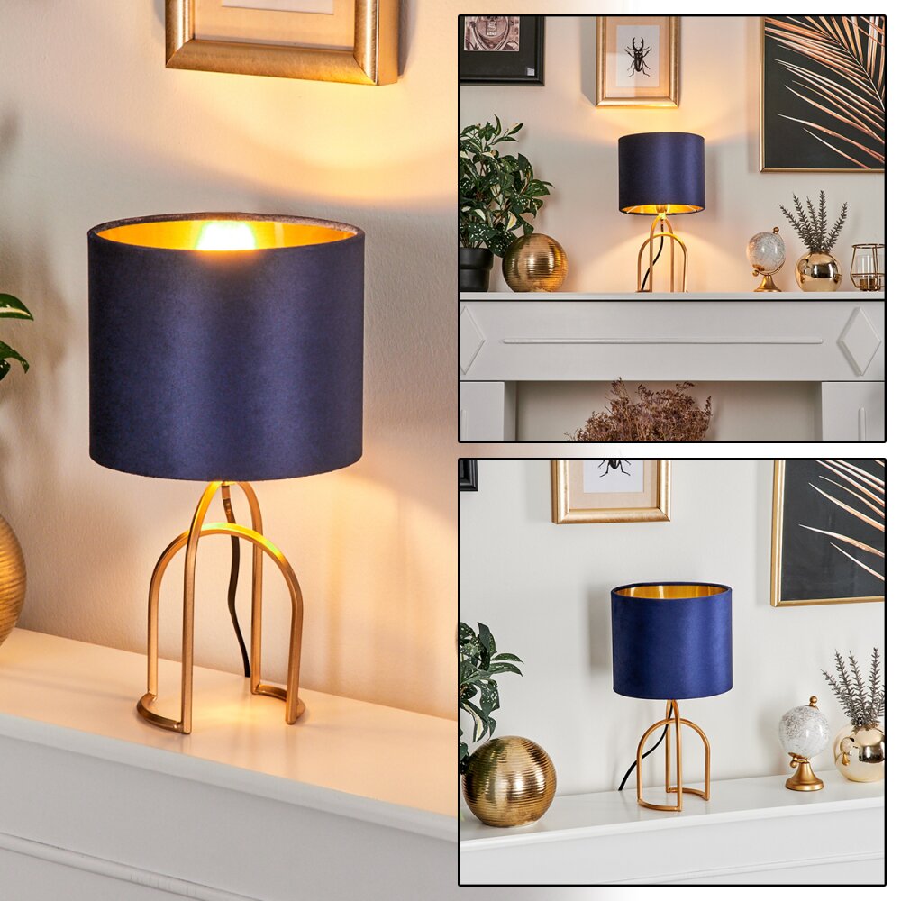 Miravale Tischleuchte Gold, 1-flammig main product photo