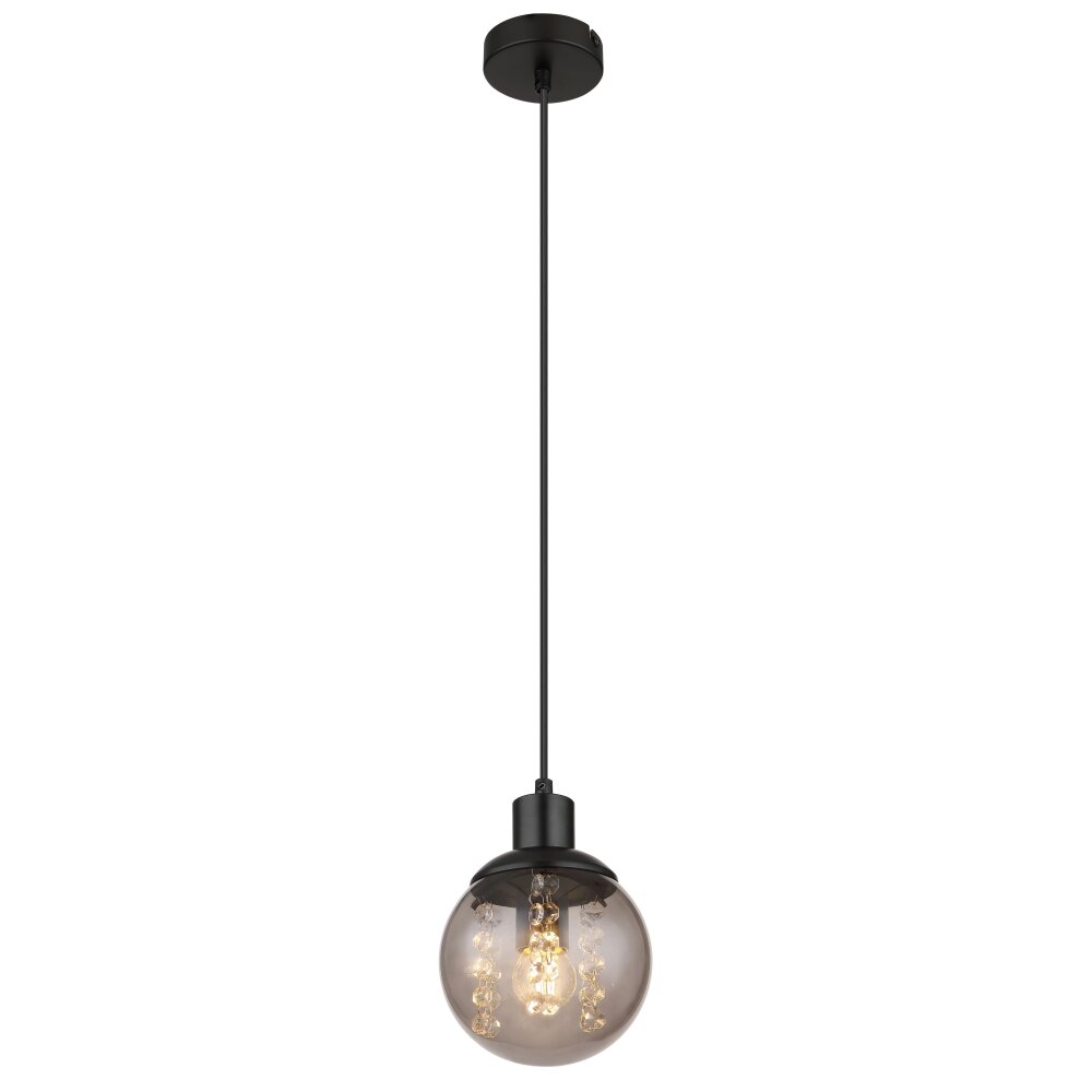 Globo RICHARD Hängeleuchte Schwarz, 1-flammig main product photo