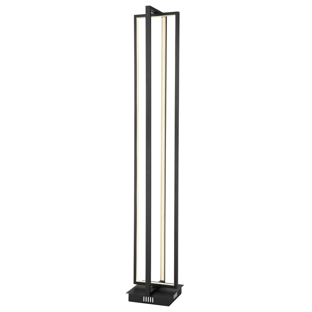 Globo FLIPS Stehleuchte LED Schwarz, 1-flammig, Fernbedienung main product photo