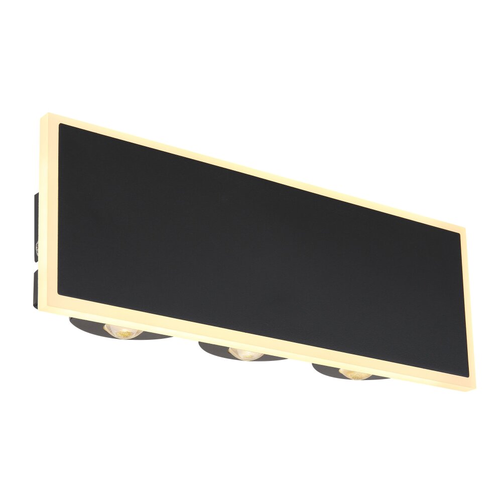 Globo SAIDY Wandleuchte LED Schwarz, 1-flammig main product photo