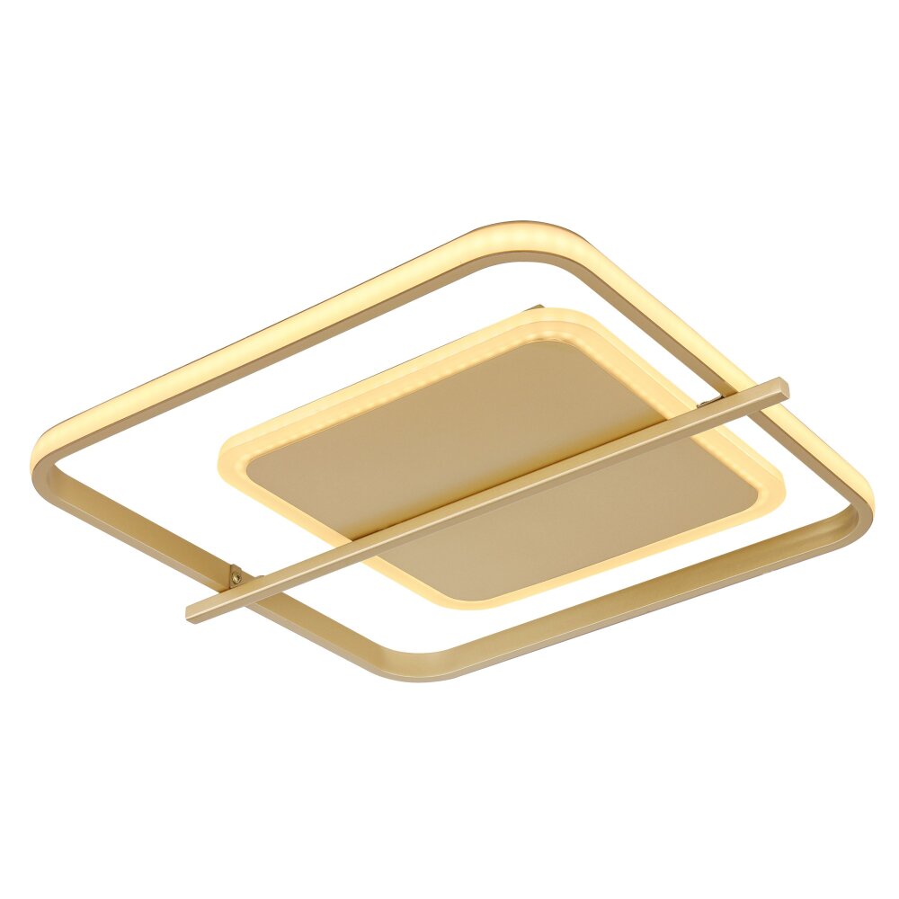 Globo REBALL Deckenleuchte LED Gold, 1-flammig main product photo