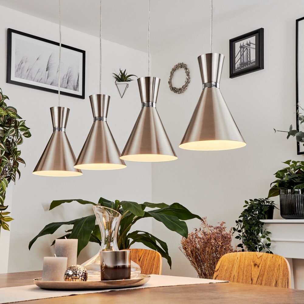 Vijes Hängeleuchte Nickel-Matt, 4-flammig main product photo