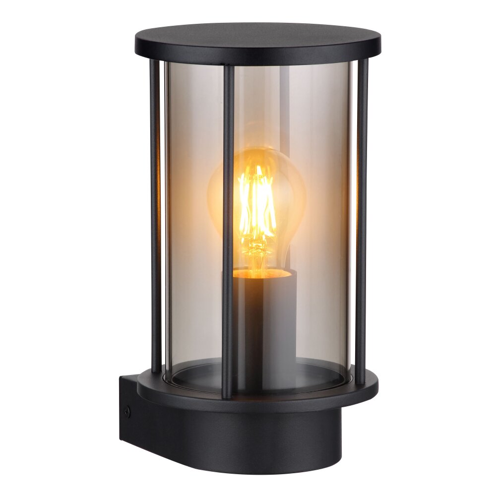 Globo GRACEY Außenwandleuchte Schwarz, 1-flammig main product photo