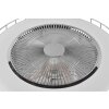 Reality Sandfjord Deckenventilator LED Chrom, 1-flammig, Fernbedienung