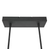 Steinhauer Bande Pendelleuchte LED Schwarz, 3-flammig