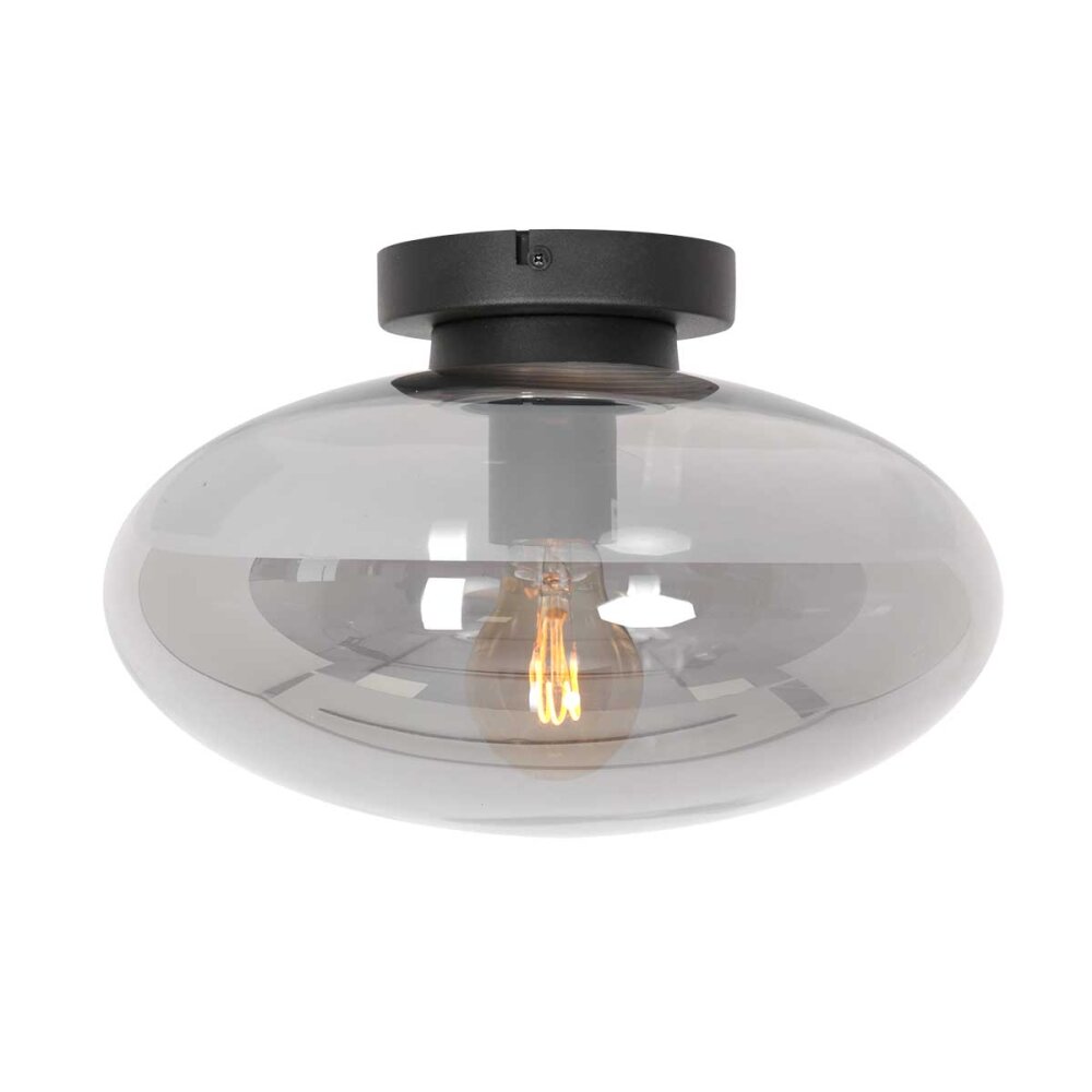 Steinhauer Reflexion Deckenleuchte Schwarz, 1-flammig main product photo