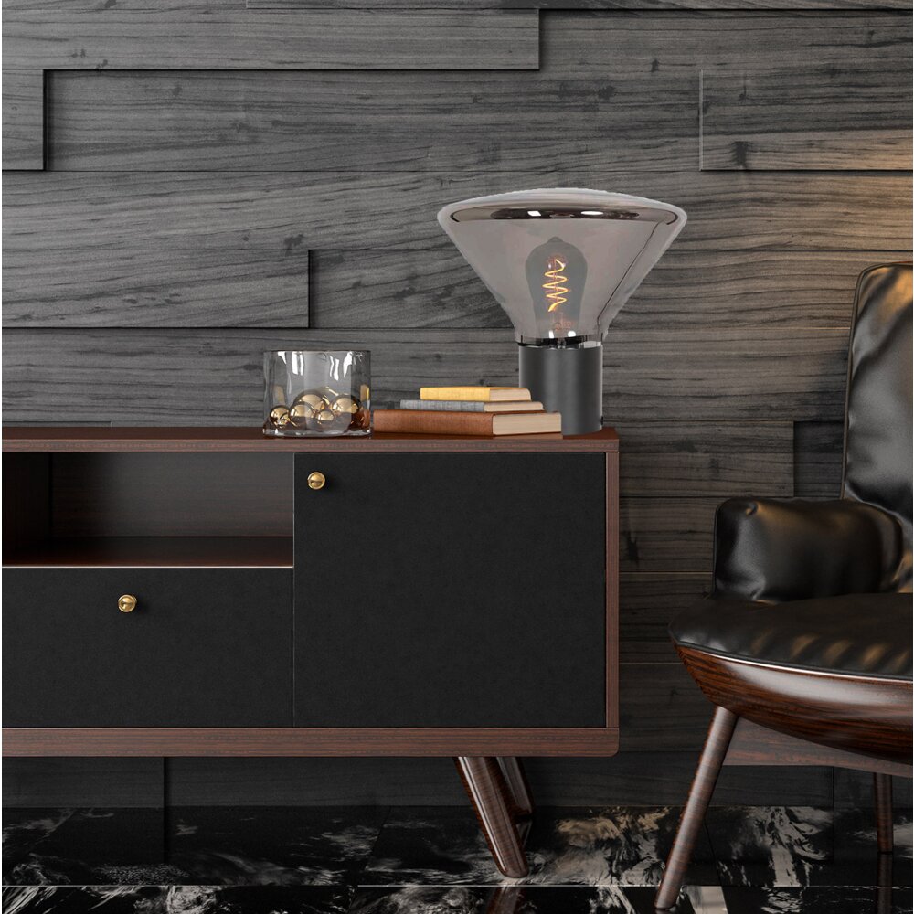 Steinhauer Ambiance Tischleuchte Schwarz, 1-flammig main product photo