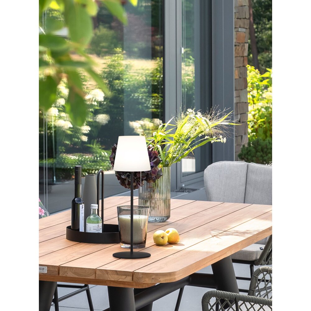 SCHÖNER WOHNEN-Kollektion Talent Außentischleuchte LED Anthrazit, 1-flammig, Fernbedienung, Farbwechsler main product photo