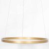 Steinhauer Ringlux Hängeleuchte LED Gold, 2-flammig