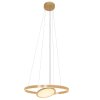 Steinhauer Ringlux Pendelleuchte LED Gold, 3-flammig