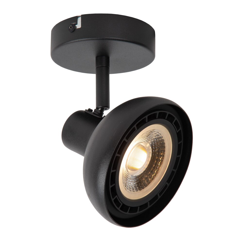 Lucide SENSAS Deckenleuchte Schwarz, 1-flammig main product photo