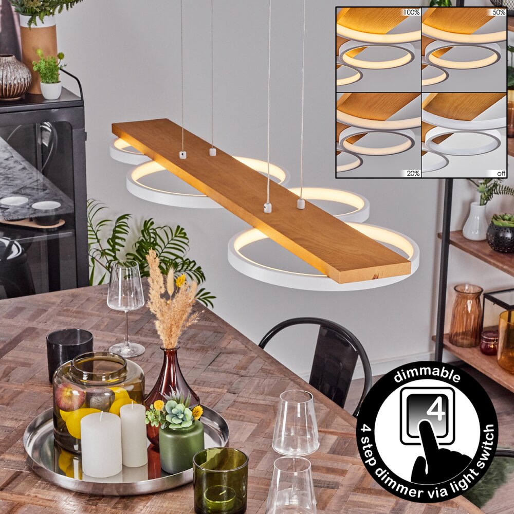 Rodekro Pendelleuchte LED Weiß, 1-flammig main product photo