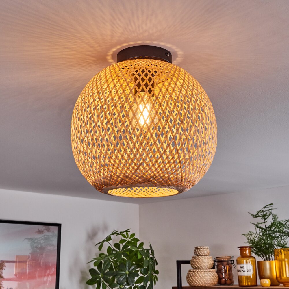 Bauro Deckenleuchte Naturfarben, 1-flammig main product photo