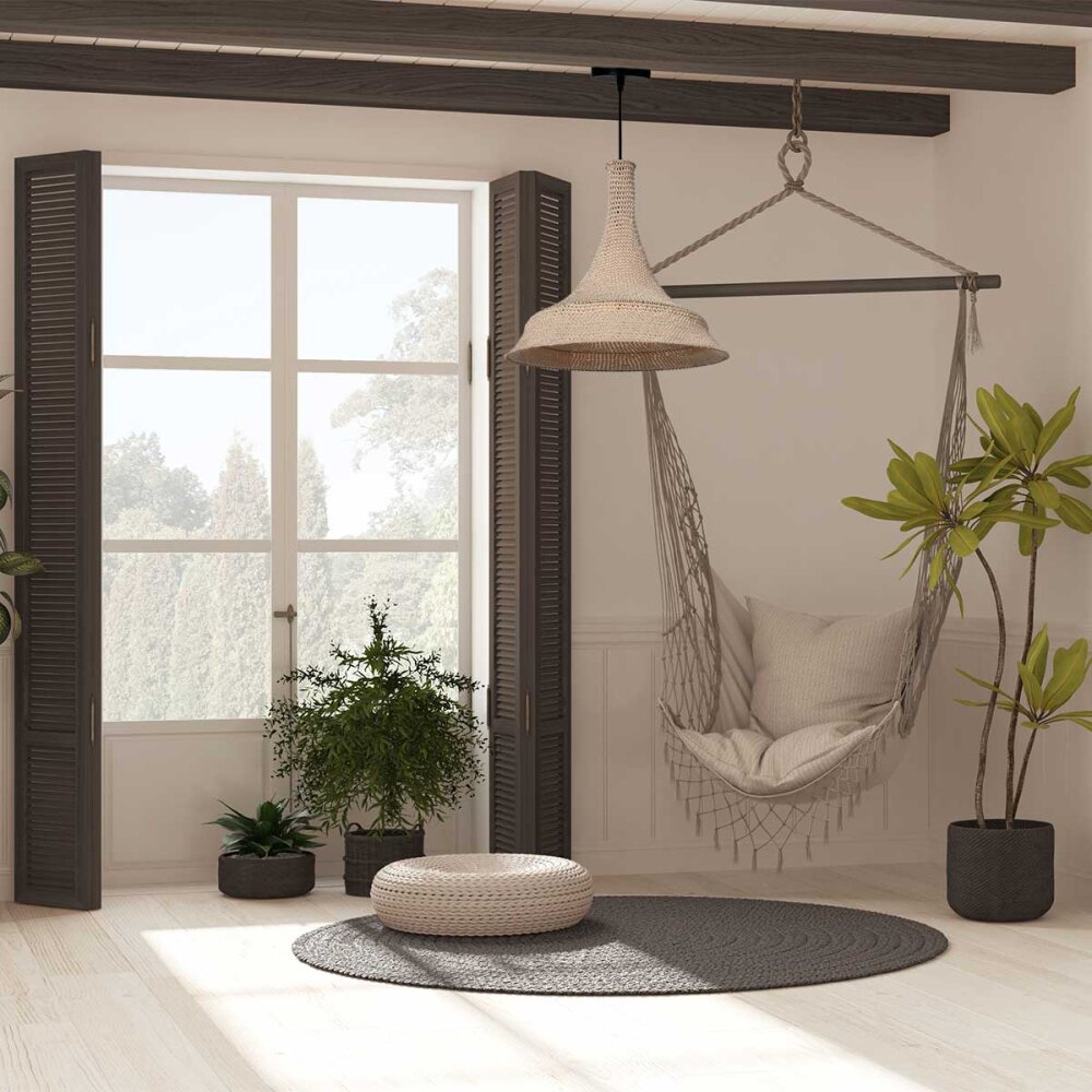 Steinhauer Marrakesch Hängeleuchte Schwarz, 1-flammig main product photo