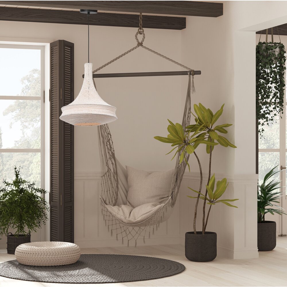 Steinhauer Marrakesch Hängeleuchte Schwarz, 1-flammig main product photo