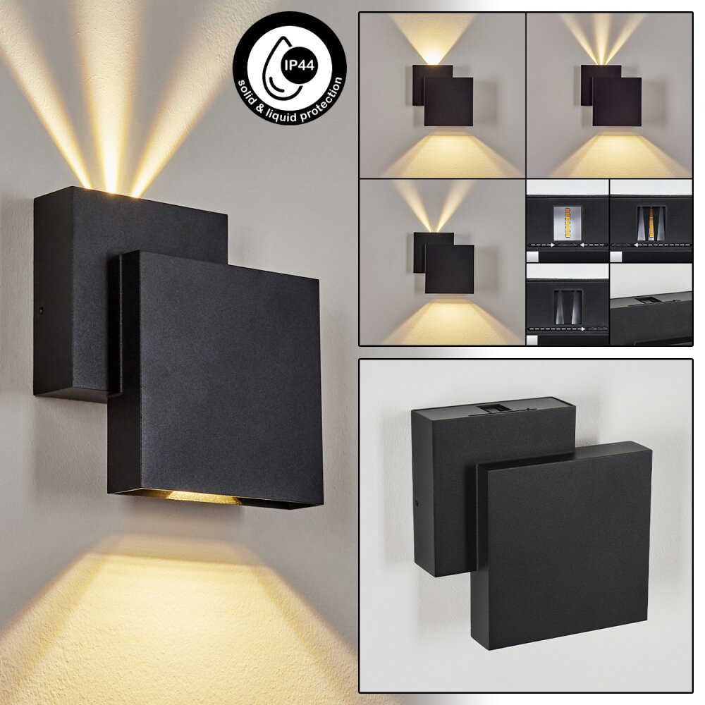 Colare Außenwandleuchte LED Schwarz, 1-flammig main product photo