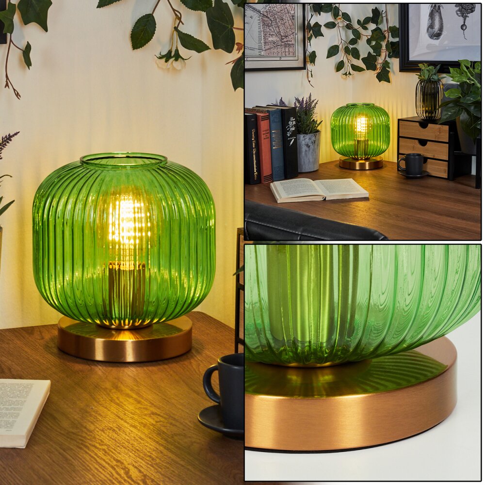 Goldenville Tischleuchte Messing, 1-flammig main product photo