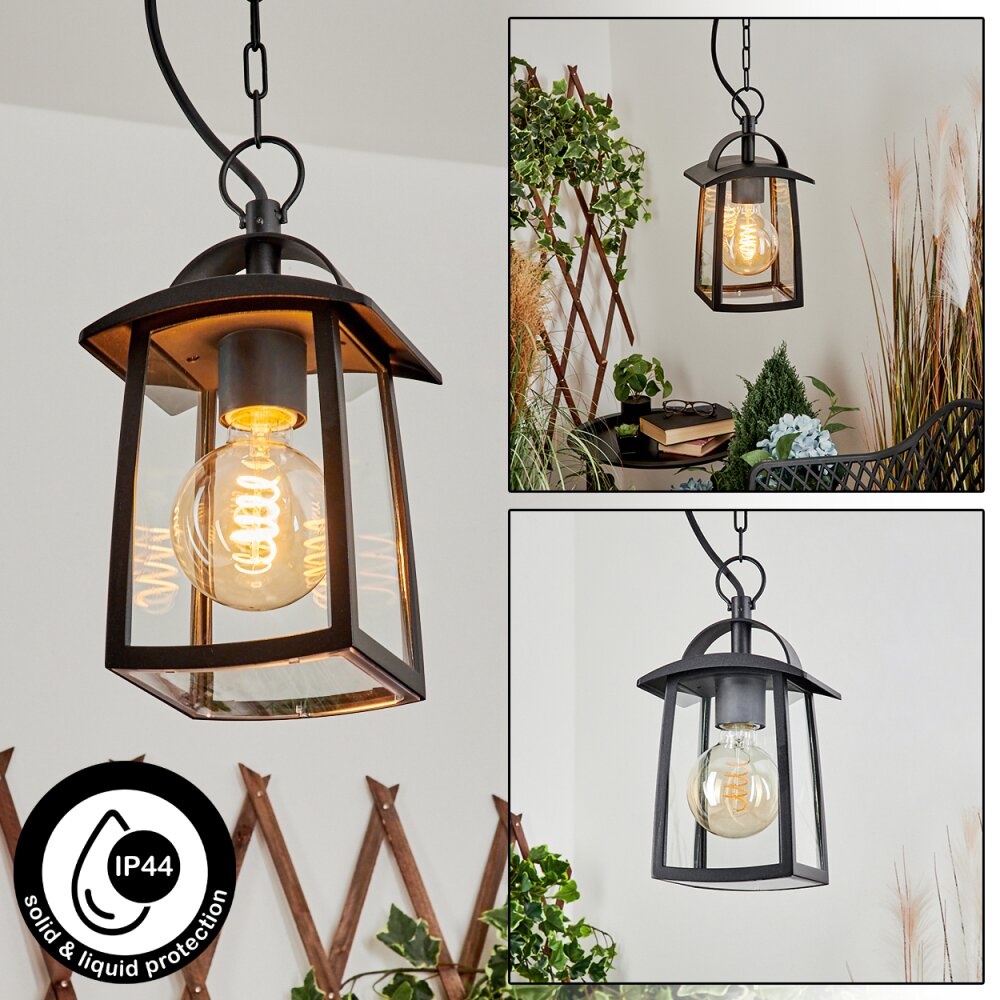 Trosa Außenhängeleuchte Schwarz, 1-flammig main product photo