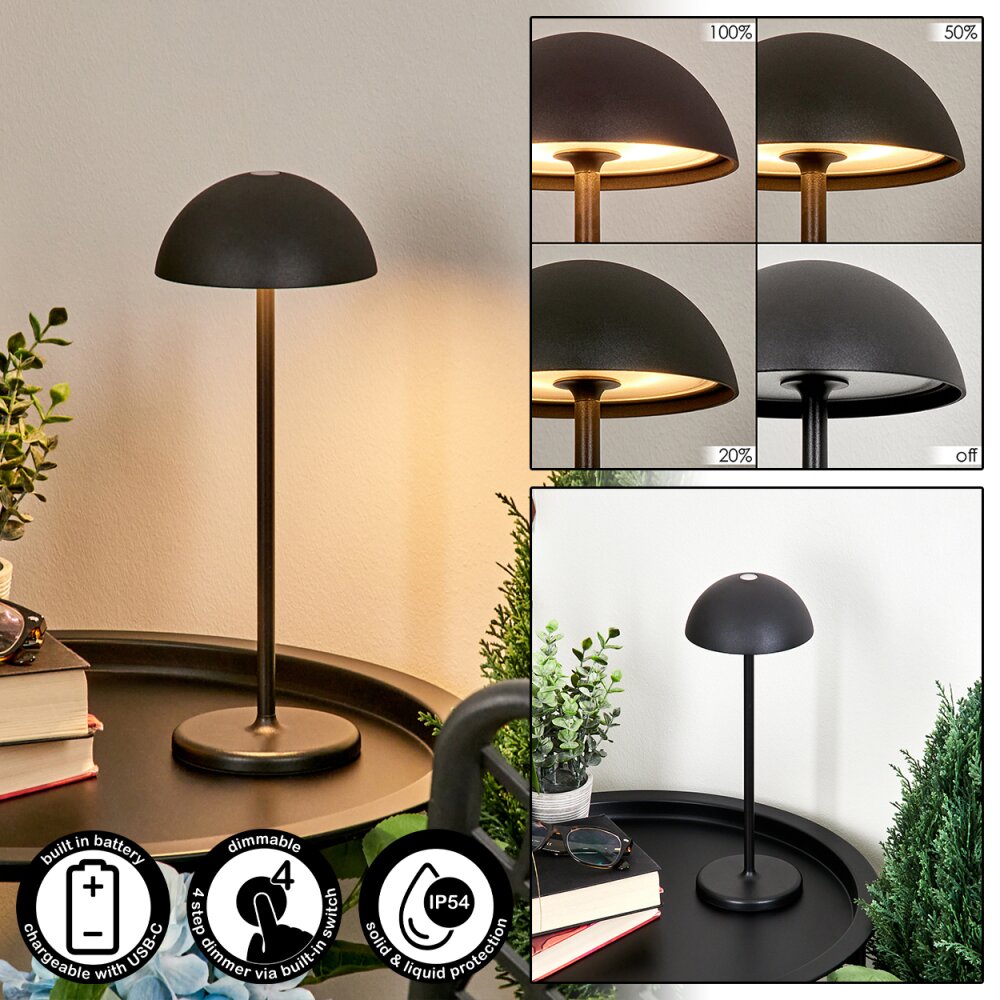 Pelaro Außentischleuchte LED Schwarz, 1-flammig main product photo