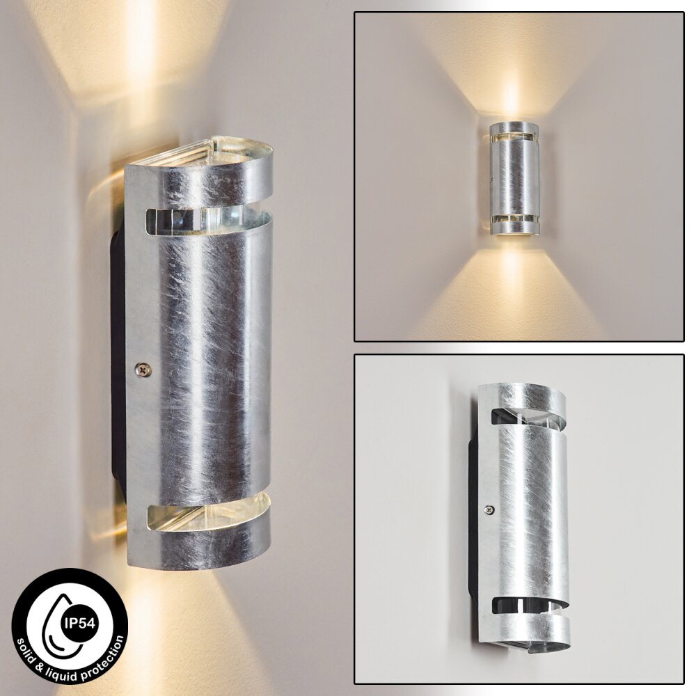 Maturin Außenwandleuchte Verzinkt, 2-flammig main product photo