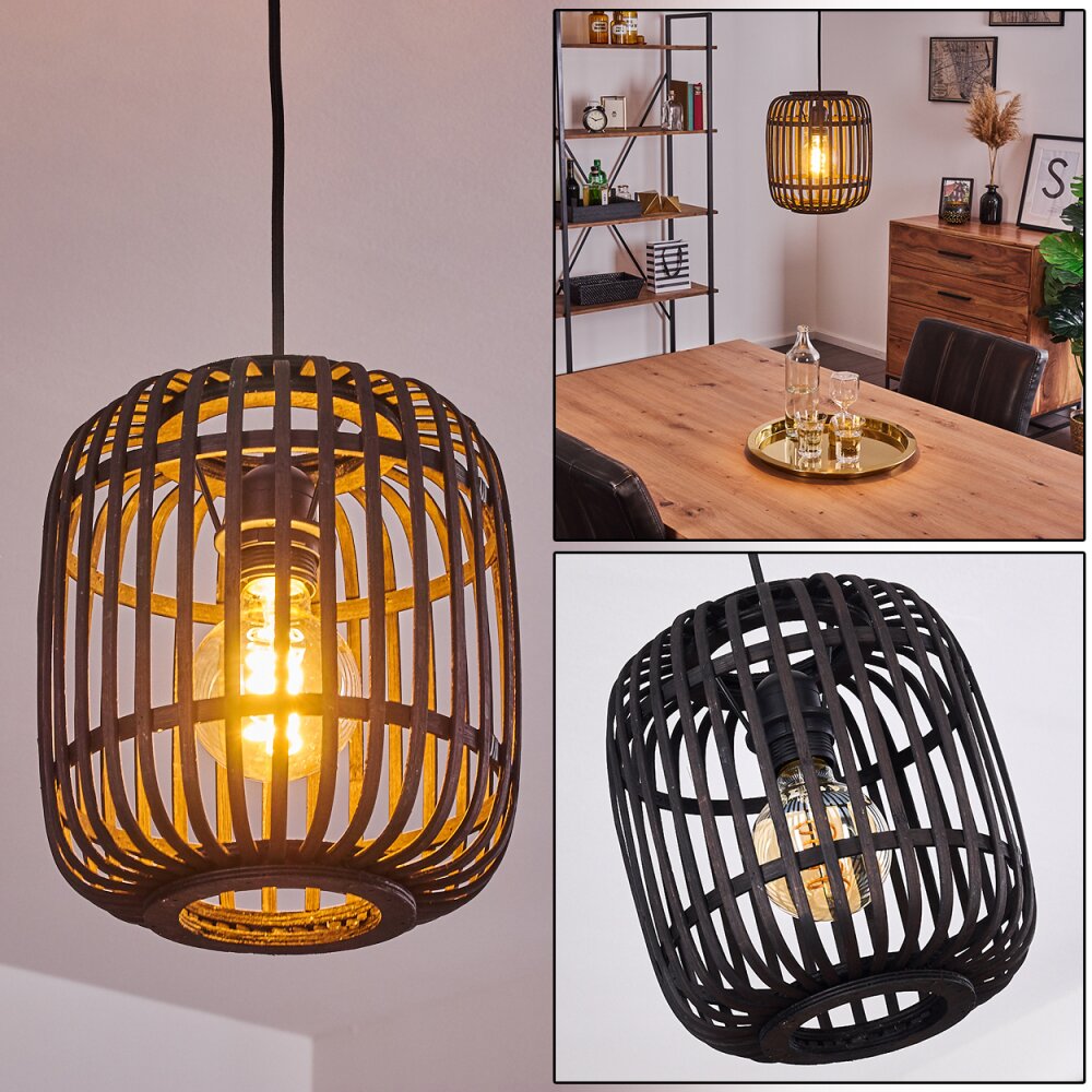 Teheran Hängeleuchte Schwarz, 1-flammig main product photo